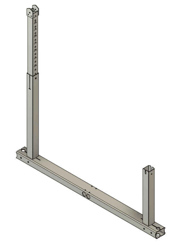 IntegraRack IR-40FSAA BallastRack™ Fixed Adjustable Angle Solar Module Racking System (Single Frame) - Image 5