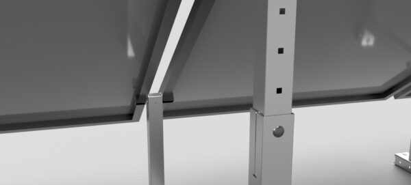 IntegraRack IR-40FSAA BallastRack™ Fixed Adjustable Angle Solar Module Racking System (Single Frame) - Image 3