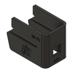 IntegraRack Wide Slot IR-F2 Under Mount Flange Clamp & Bonding Bracket (Stainless Steel)
